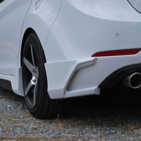 Накладки на задний бампер Zest на Hyundai Elantra 5 (Avante MD)