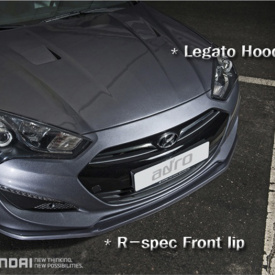 Капот  Adro FX на Hyundai Genesis 1