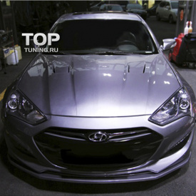 Капот  Adro FX на Hyundai Genesis 1