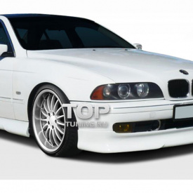 Накладка HMN на передний бампер на BMW 5 E39 (дорестайлинг)