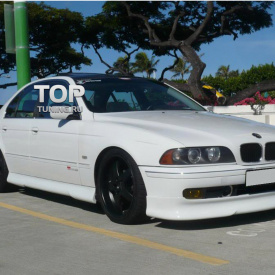 Накладка HMN на передний бампер на BMW 5 E39 (дорестайлинг)