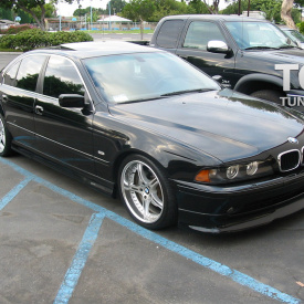 Накладка HMN на передний бампер на BMW 5 E39 (рестайлинг)