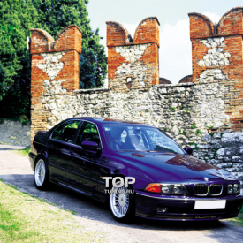 Накладка на передний бампер Alpina дорестайлинг на BMW 5 E39