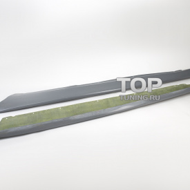 Декоративные молдинги на штатные пороги BMW X6 E71