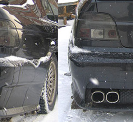 Задний бампер Seidl на BMW 5 E39