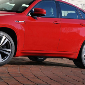 Тюнинг - Пороги  M-Style на BMW X6 E71