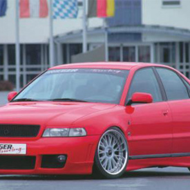 Тюнинг - Бампер Rieger на Audi A4 B5