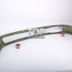 Юбка заднего бампера Rieger на Audi A4 B5