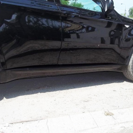 Тюнинг - Пороги HMN  Tycoon на BMW X6 E71