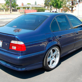 Накладка на задний бампер HMN на BMW 5 E39