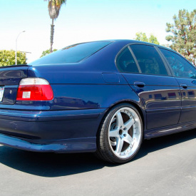 Накладка на задний бампер HMN на BMW 5 E39