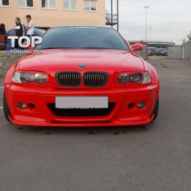 Передний бампер HMN на BMW 3 E46