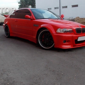 Передний бампер HMN на BMW 3 E46