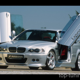 Передний бампер HMN на BMW 3 E46