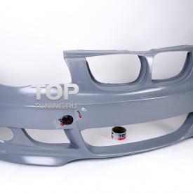 Передний бампер M-TECHNIC на BMW 1 E81
