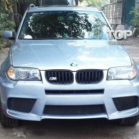 Передний бампер M-Sport на BMW X3 E83