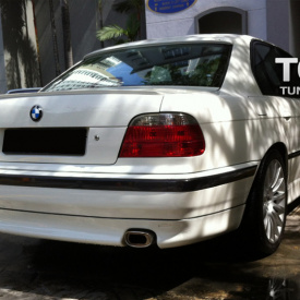 Накладка на задний бампер Schnitzer на BMW 7 E38