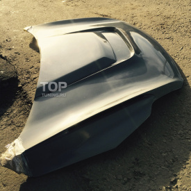 Капот с жабрами  Street Style рестайлинг на Ford Focus 2