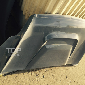 Капот с жабрами  Street Style рестайлинг на Ford Focus 2