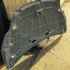 Капот с жабрами  Street Style рестайлинг на Ford Focus 2