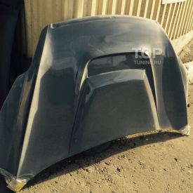 Капот с жабрами  Street Style рестайлинг на Ford Focus 2