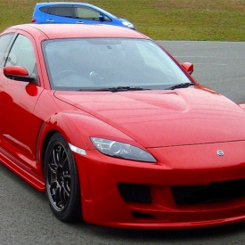 Передний бампер AUTOEXE на Mazda RX-8