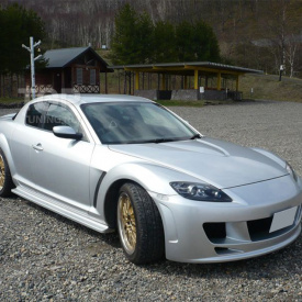Передний бампер AUTOEXE на Mazda RX-8