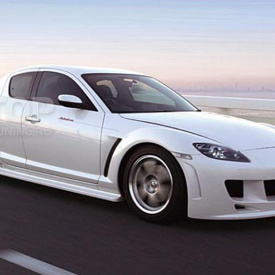 Передний бампер AUTOEXE на Mazda RX-8