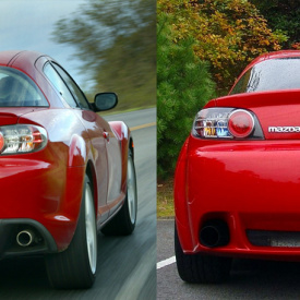 Задний бампер AUTOEXE на Mazda RX-8