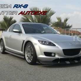 Накладка на передний бампер AUTOEXE на Mazda RX-8