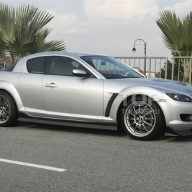 Накладка на передний бампер AUTOEXE на Mazda RX-8