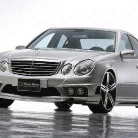 Передний бампер WALD Black Bison на Mercedes E-Class W211