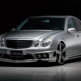 Накладки на пороги WALD Black Bison на Mercedes E-Class W211