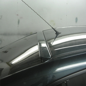 Козырек на заднее стекло RS на Mazda 3 BK