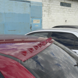 Козырек на крышку Shark на Mitsubishi Lancer 9 (IX)