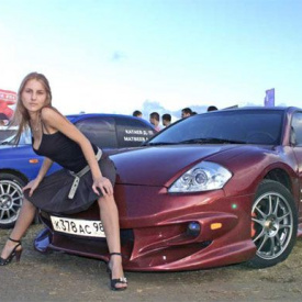 Передний бампер - Обвес Top-tuning на Mitsubishi Eclipse 3 (D30)