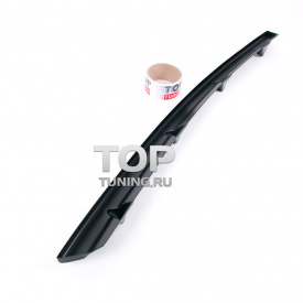 Центральная вставка юбки Shark ABS на Mitsubishi Lancer 10 (X)