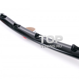 Центральная вставка юбки Shark ABS на Mitsubishi Lancer 10 (X)