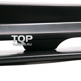 Центральная вставка юбки Zodiak ABS на Mitsubishi Lancer 10 (X)