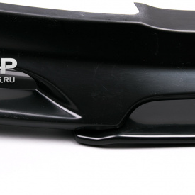 Центральная вставка юбки Zodiak ABS на Mitsubishi Lancer 10 (X)