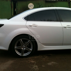 Лип-спойлер Saber на Mazda 6 GH