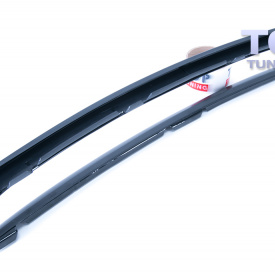 Верхняя окантовка решетки без значка на Mitsubishi Lancer 10 (X)