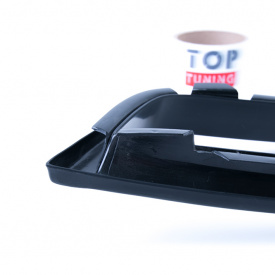 Верхняя окантовка решетки без значка на Mitsubishi Lancer 10 (X)