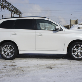 Тюнинг - Пороги Samurai Pikes Peak Edition на Mitsubishi Outlander 3