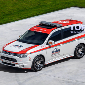Тюнинг - Пороги Samurai Pikes Peak Edition на Mitsubishi Outlander 3