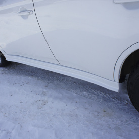 Тюнинг - Пороги Samurai Pikes Peak Edition на Mitsubishi Outlander 3