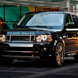 Штатные передние крылья на Land Rover Range Rover Sport L322