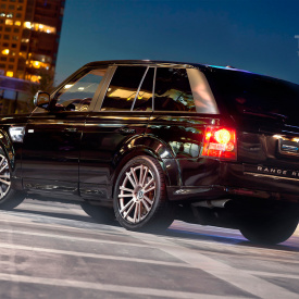 Штатные передние крылья на Land Rover Range Rover Sport L322