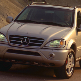 Расширители арок AMG на Mercedes ML 163