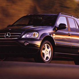 Расширители арок AMG на Mercedes ML 163